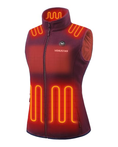Venustas Women's Fleece Heated Vest