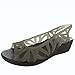 crocs Women's 14937 Adrina III Mini Wedge Sandal,Black/Black,8 M US