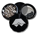 Dope Turtle - Tooth Grinder for Herbs and Tobaccos (62mm, Black)