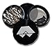 Dope Turtle - Tooth Grinder for Herbs and Tobaccos (62mm, Black)