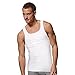 Hanes Men`s TAGLESS® ComfortSoft® Tank Undershirt 4X-5X 3-Pack,018HNB