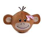 Zanies Monkey Business Squeaker Ball Tiff Pet Toy