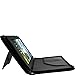 rooCASE Asus MeMO Pad 10: Executive Leather Portfolio Case (Black)