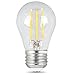 Feit Electric - Decorative Clear Glass Filament LED Dimmable 60W Equivalent Soft White (2700K) Classic A15 Light Bulb, 2-Bulb (BPA1560/827/LED/2), 3.2