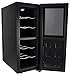 Haier 12-Bottle Dual Zone Curved Door with Smoked Glass Wine Cellar