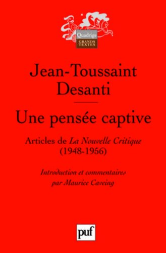 Une  pensée captive