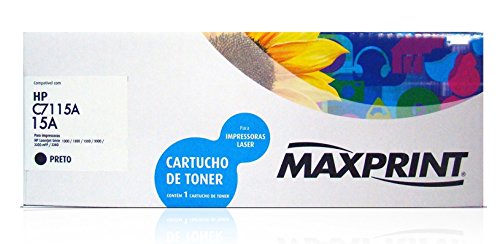 Toner compatível HP 15A - C7115A - Maxprint 562352 - Para LaserJet 1000, 1005, 1200, 1220, 3300, 3380
