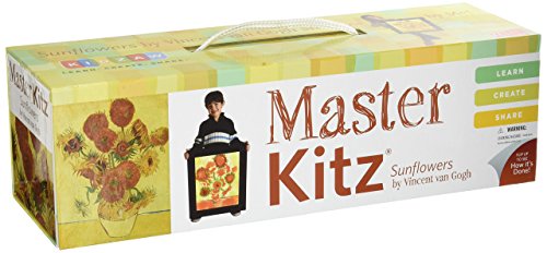 Kidzaw Kids Master Kitz Sunflowers Educational Craft Kit, 20