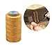 MIUSIE Colorful 284Yards Leather Sewing Waxed Thread-Practical Long Stitching Thread  for Leather Craft DIY/Bookbinding/ Shoe Repairing/Leather Projects