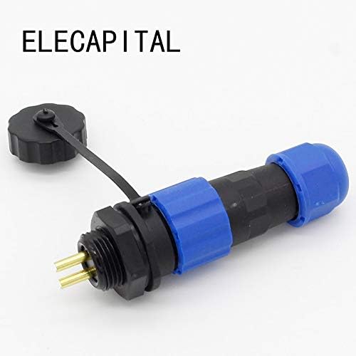 MONICO 13mm SD13 2 pin Waterproof Connector, Power Wire connectors, Cable connectors, Automotive connectors, Plug and Socket, IP68 New