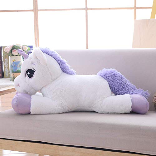 Giant Unicorn Stuffed Animal Toys,Soft Large Unicorns Plush Pillow Cushion for Birthday