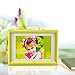 BOJIN 4x6 Inch Picture Frames Plastic Table Top Photo Frame 10x15 CM- Yellow