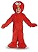 Disguise Elmo Extra Deluxe Plush Infant/Toddler Costume, Medium (3T-4T) Red