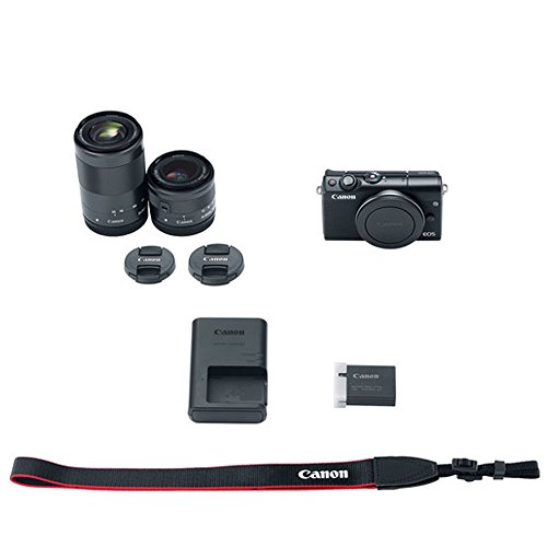 Canon EOS M100 Mirrorless Digital Camera + EFM 1545mm f/3.56.3 IS