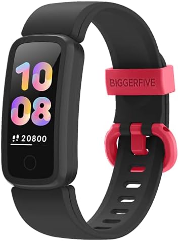 BIGGERFIVE Vigor Kids Fitness Tracker Watch for Girls Boys Ages