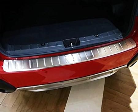 Amazon Al 車用メッキパーツ ステンレス スチール リアバンパー カバー フレーム オート 1ピース セット スバル Xv Gt3 Gt7 17 18 Al 2743 リアバンパープロテクター 車 バイク
