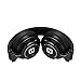 Headphones, Red Ant R490 On-Ear Lightweight Headphones with Mic and Detachable Cable 3.5MM Jack (black)