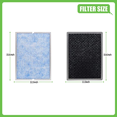 Hichoryer【Upgraded】MSA3 Air Purifier Replacement with Membrane Solutions Air