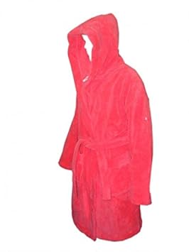 Puma Damen Bademantel BATHROBE geranium red, Größe:S