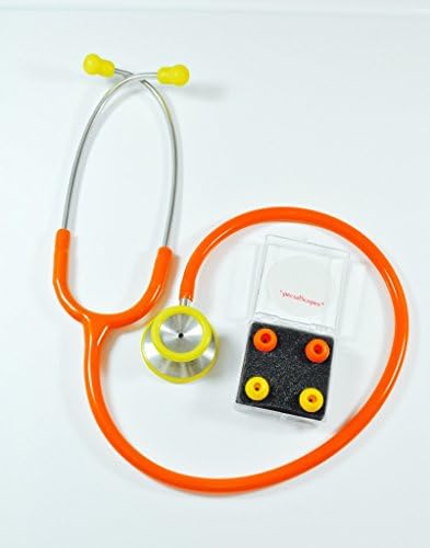 Orange and Yellow Stethoscope KT-120