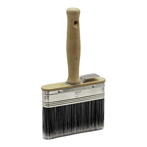 Precision Defined Deck Stain Brush 5Inch Deck Brush for Paints