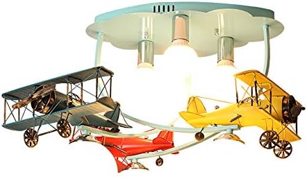 子供部屋の天井ランプ男の子飛行機の寝室ランプ漫画の個性北欧のモダン
