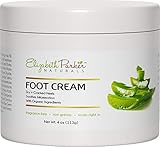 Organic Foot Cream for Dry Cracked Heels and Feet - Anti Fungal for Athletes Foot - Best Foot Callus Remover for Men and Women - Fragrance Free and Non Greasy