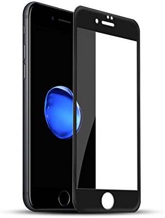 iPhone 8 Screen Protector-MORNTTE Tempered Glass with 3D Touch Case Protective Screen Protector for Apple iPhone 7 (black)