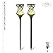Leruiyi Solar Landscape Lights Outdoor Decorative Torch Lights Waterproof Garden Patio Lights Pathway Lawn Backyard Lights Outdoor Wireless(Pack of 2)