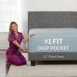 Twin XL Deep Pocket Fitted Sheet