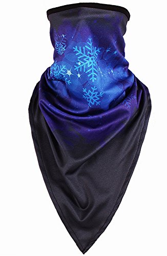 Balaclava Ski Mask, Motorcycle Helmets Liner Neck Gaiter, Quick-Dry Half Masks - Thumbnail 4