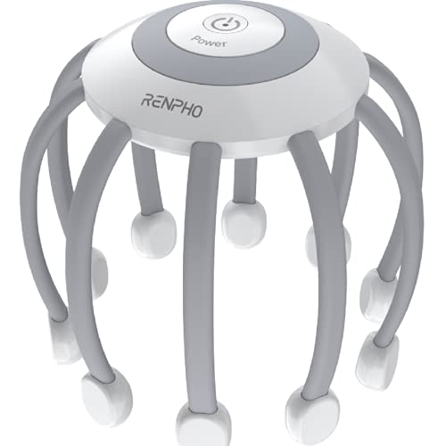 RENPHO Electric Scalp Massager Head Massager with 10 Vibration Contacts