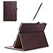 ProCase ASUS ZenPad 3S 10 9.7 Inch Case Z500M Z500KL - Stand Cover Folio Case for ASUS ZenPad 3S 10 Tablet -Brown