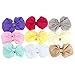 Sannysis TM 9PC Sweet Babys Girls Chiffon Flower Elastic Headband