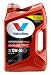Valvoline High Mileage with MaxLife Technology SAE 10W-30 Synthetic Blend Motor Oil 5 QT