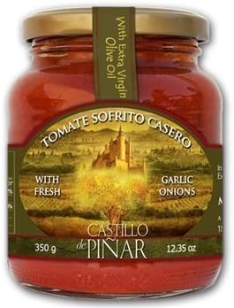Tomato Sauce "Sofrito Casero" Pan Cooked with Extra Virgin Olive Oil By Castillo De Pinar by Castillo De Pinar