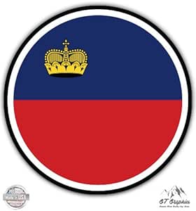 Download Amazon.com: Liechtenstein Flag - Vinyl Sticker Waterproof Decal: Sports & Outdoors