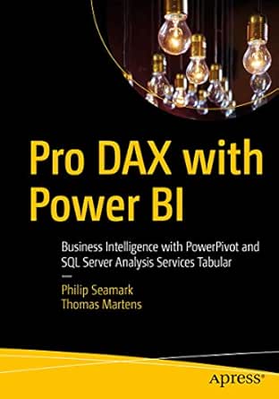 Amazon Com Pro Dax With Power Bi Business Intelligence With