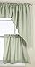 Lorraine Home Fashions Ribcord Valance, 54-Inch x 12-Inch, Sage