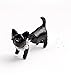 ACEFAST Jewelry Punk Unique Fashion Womens Cute Lovely Leopard Cat Earrings White Pearl Ear Studs