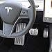 BASENOR Foot Rest Dead Pedal Cover for Tesla Model 3 V2.0
