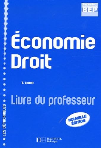 Download Economie Droit BEP Seconde professionnelle : Livre du professeur PDF