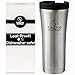 Lasting Coffee Leak Proof Dishwasher Safe Double Wall Vacuum Insulated Stainless Steel Travel Mug, 16 oz (Silverish)