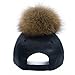 Faux Leather Baseball Cap Outdoor Sports Hats Caps for Women and Men