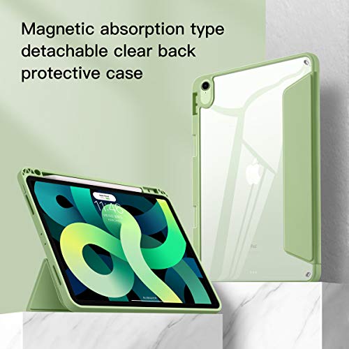 GUDOU iPad Air 4 Case 2020 with Pencil Holder[Support Apple Pencil 2