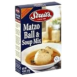 Streit's Matzo Ball & Soup Mix Kosher For Passover 4.5 oz. Pack of 6.
