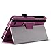 MoKo LG G Pad 7.0 Case - Slim Folding Stand Cover Case with Auto Wake / Sleep for LG G Pad V400 / V410 (LTE) / VK410 / UK410 / LK430 (G Pad F7.0) 7-Inch Android Tablet, PURPLE