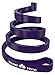 Micrael Home Heavy Duty Pull up Assist Band, Stretch Resistance Band for Powerlifting, assisted pull ups, chin ups, muscle ups, ring dips home gym or physical therapy bands - Purple Band