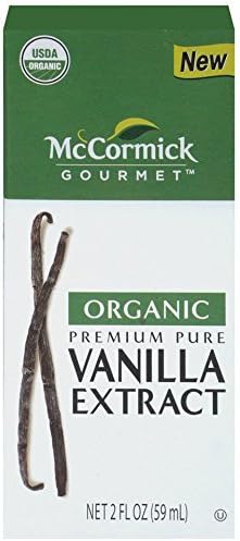 Mc Cormic Gourmet Organic Premium Pure Vanilla Extract, 2 Fl Oz (Pack of 2)