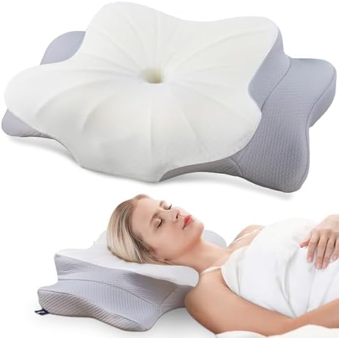 DONAMA Cervical Pillow for Neck and Shoulder, Contour Memory Foam
